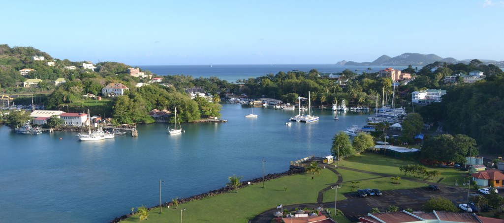 1 The Ship in Port in St. Lucia, 1.28.16