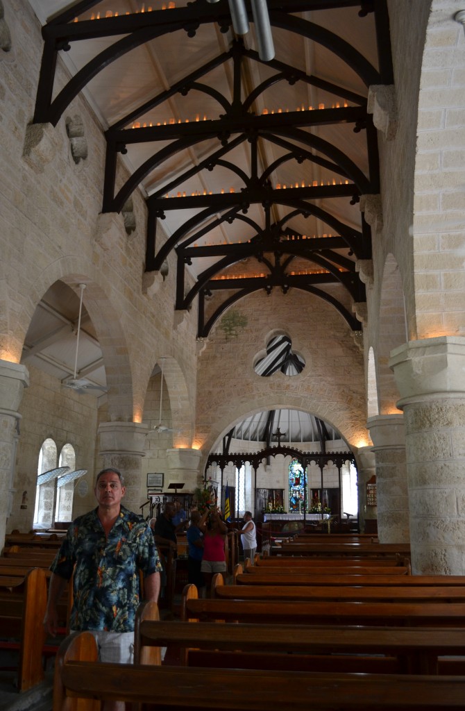 3 Standing in the Cross Aisle, St James Parish, Barbados, 1.27.16